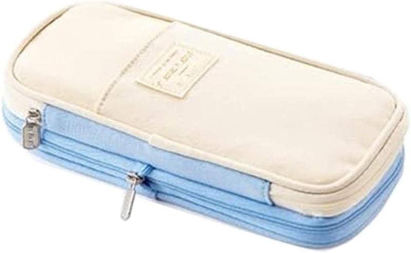 ARNUIXTY Large Storage Pencil Case Pen Bag with Zipper Big Capacity Pouch Organizer for Office Travel Holder Box - Image 1